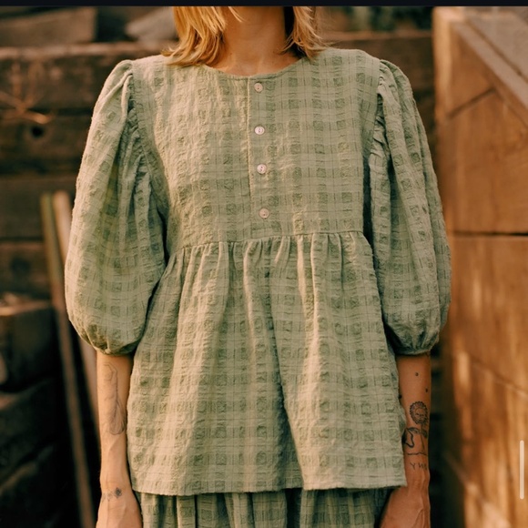 Rudy Jude Day Blouse in wool - kids size 10Y/petite woman size XS - Picture 2 of 5